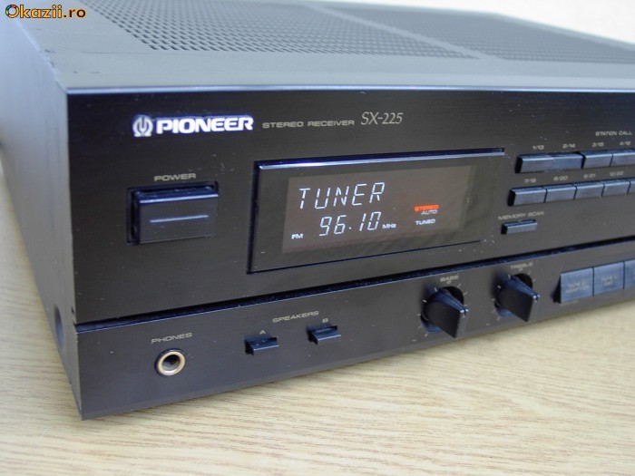 Amplificator PIONEER SX-225 Stereo Receiver foto mare