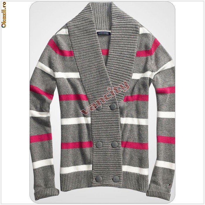 *** Bluza Cardigan TOMMY HILFIGER, Dama / Femei, 100% AUTENTIC, RM87607403 *** foto mare