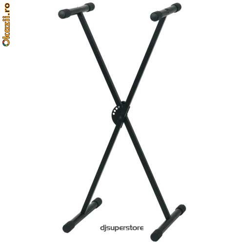 Keyboard X Stander (Black) foto mare