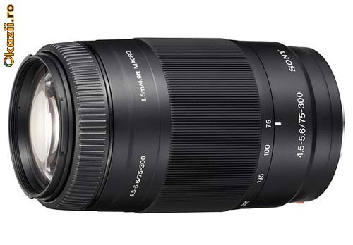 Sony AF D 75-300mm f/4.5-5.6 Alpha Series foto mare