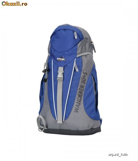 Rucsac Vango Wanderer 30+5 Albastru/Gri - NOU foto mare