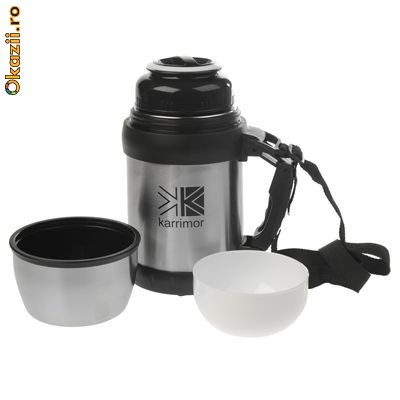 Termos inox 0.8L - KARRIMOR - nou ! foto mare