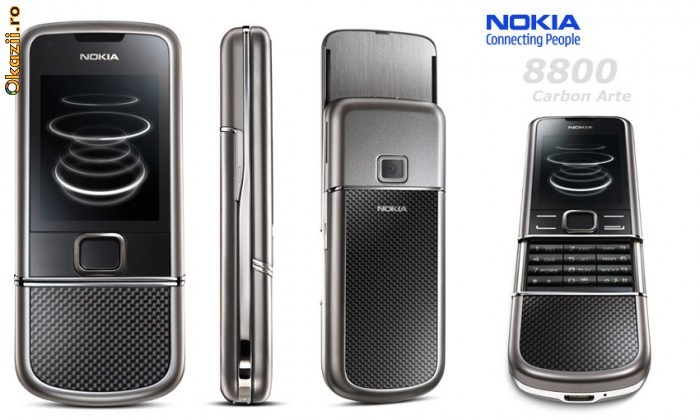 Nokia 8800 Arte Carbon foto mare