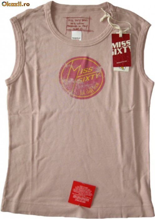 Tricou de dama MISS SIXTY Hot Stuff Team [Cod: CCMS002] foto mare