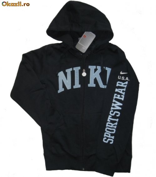 Hanorac barbatesc Nike culoare bleu [Cod: CCHN001] foto mare