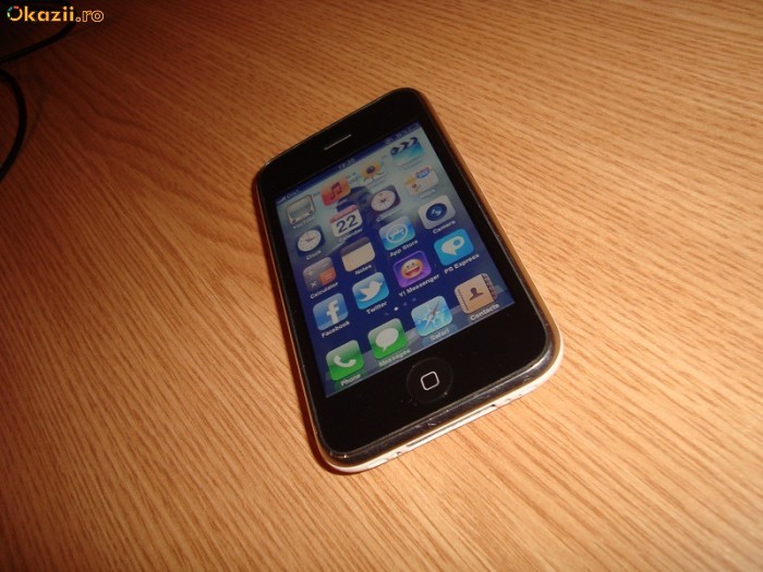 Apple Iphone 3gs 16gb white foto mare