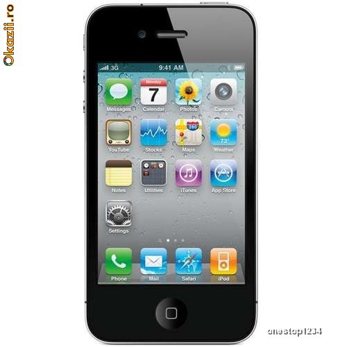 Smartphone Apple iPhone 4S 16Gb foto mare