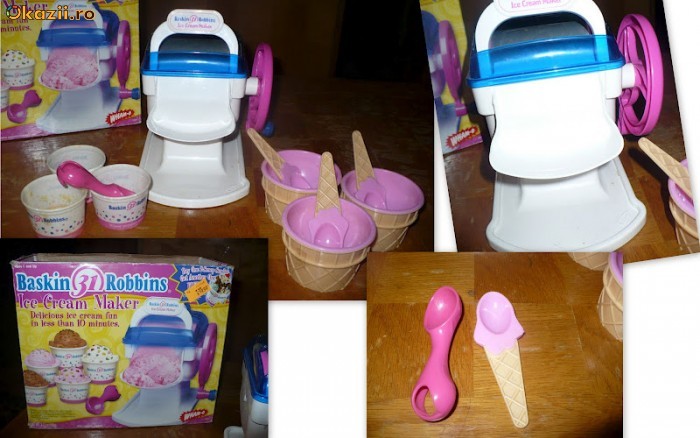Aparat pentru prepararea inghetatei, BASKIN ROBBINS ICE CREAM MAKER foto mare