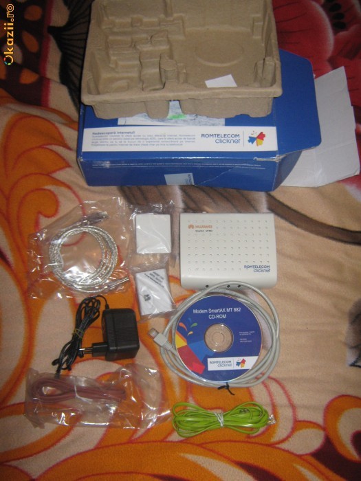 Modem Romtelecom Huawei SmartAX MT822 !!! NOU !!! foto mare