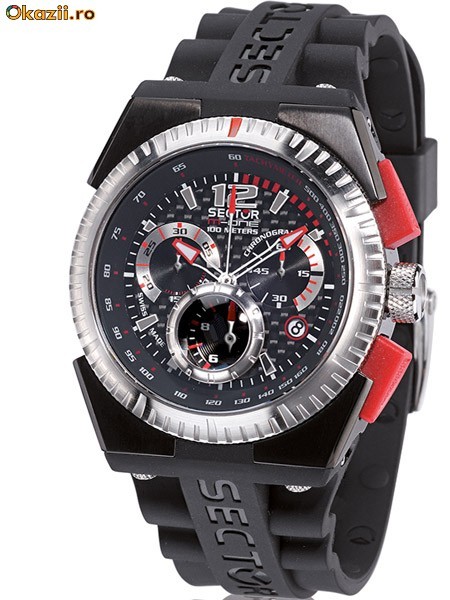 Sector Mens Watch M-ONE R3271671125 Chronograph foto mare
