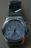 swatch irony chronograph swiss made metalic