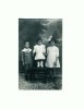 J FOTO-91 Trei copii -Foto-Glob V.Zamfirescu, Buc.-circulata1920