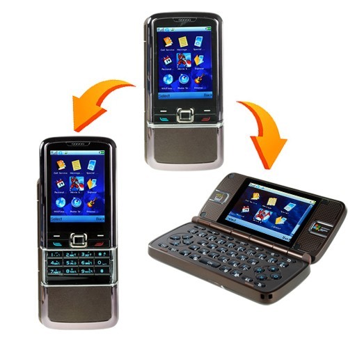 PDA Internet Cellphone - QWERTY Keyboard    Emulator foto mare