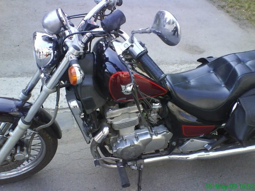 motocicleta foto mare
