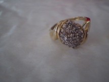 Inel 18k + briliante  PRET REDUS