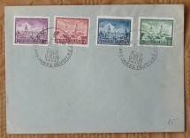 Suvenir filatelic , plic aniversar , Lublin ,1942 , al doilea razboi mondial foto