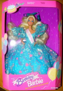 Birthday Barbie 1993 - noua in cutie mare, frumoasa foto