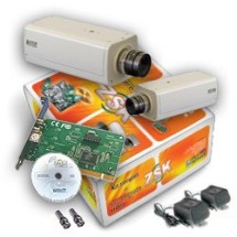 Kit Supraveghere Video cu camere Alb Negru