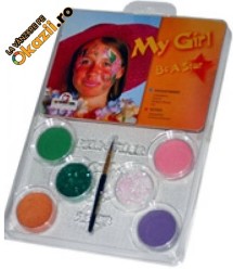 My girl face paint pictura pe fata si corp foto