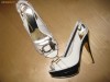 PANTOFI NEGRI LAC TOC 15 CM MARIMEA 35-36-37-38-39