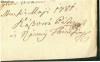 Manuscris vechi 1781,MAGHIAR,  6000 lei