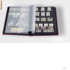 Clasor timbre cu 16 file / 32 pagini negre