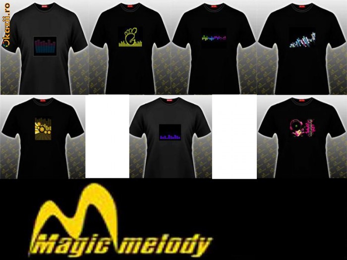 Tricouri Magic Melody cu egalizator foto mare