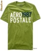 Aeropostale - tricou barbati verde Aero 1987 marime XL