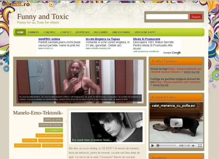 Vand website + domeniu foto mare