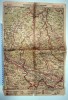 HARTA DE COLECTIE MILITARA , ANII 30 , PITESTI , TARGOVISTE , CAMPULUNG = REDUCERE 50 %
