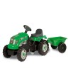 Tractor Verde GM Bull cu Remorca