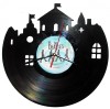 Ceas de perete handmade - disc vinyl / vinil - Model Beatles D