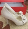 Pantofi Leonardo din piele!Mar 36 nude,arata impecabil OFERTA 49 RON