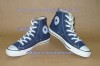 TENISI (bleumarin) INALTI stil GHETE (BASCHETI) de la CONVERSE culoarea ALBASTRU
