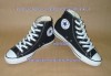 TENISI INALTI stil GHEATA de la CONVERSE culoarea NEGRU - GHETE noi, BASCHETI seria ALL STAR model DEOSEBIT