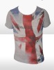 Tricou Zara Man - Gri - London Street Casual - Tricouri Slim, cambrate - Colectia Noua - S, M, L, XL - modele noi 2013