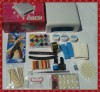 Kit unghii false - Set manichiura,Lampa uv 36w,Topcoat,Primer,Geluri uv,Buffer-TRANSPORT GRATUIT!