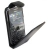 Husa piele neagra flip nokia E72 deosebita si calitativa + folie protectie ecran