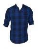 Camasa tip Zara Man - albastra sau verde eleganta cambrata - carouri - Modele Slim Fit pe corp - Camasi - Primavara 2013