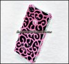 HUSA CARCASA IPHONE 4 / 4S -- 3 Culori Disponibile ROZ sau GRI ARGINTIU ---- model FLORAL FLORICELE TRANDAFIRI decupati 