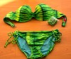 Sexy Swim - Costum de baie Victoria's Secret marime top 75B slip S; victoria victorias