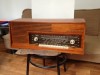 Aparat radio Loewe Opta Planet Modern pe lampi vintage