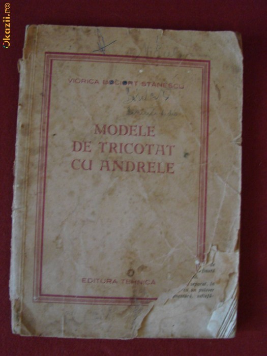 MODELE DE TRICOTAT CU ANDRELE foto mare MODELE DE TRICOTAT CU ANDRELE foto mare
