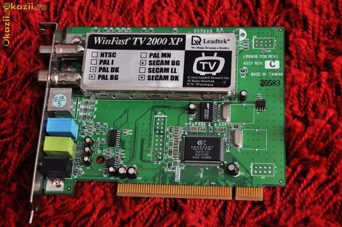 TV Tuner Winfast TV 2000 XP (Leadtek) = 80 ron foto mare TV Tuner Winfast TV 2000 XP (Leadtek) = 80 ron foto mare
