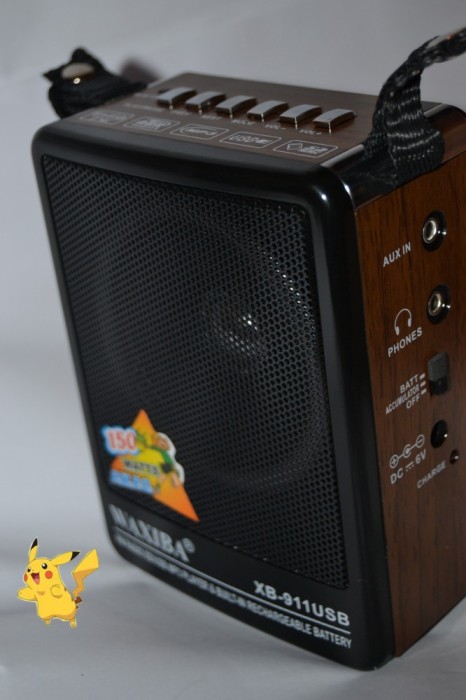 Boxa portabila/Radio Boxa,MP3,USB si card SD cu ACUMULATOR - SUPER PRET!!! foto mare Boxa portabila/Radio Boxa,MP3,USB si card SD cu ACUMULATOR - SUPER PRET!!! foto mare
